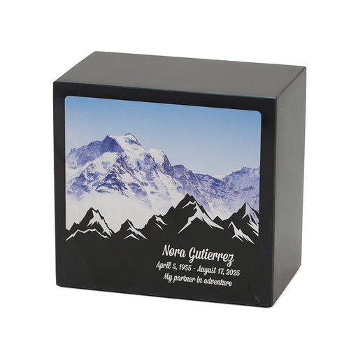Monumental Memorials Mountain Peak Full Size Cremation Urn-Cremation Urns-Terrybear-Afterlife Essentials