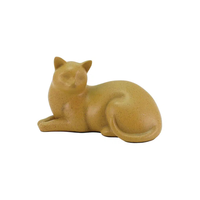 Cozy Cat Fawn Petite Cremation Urn