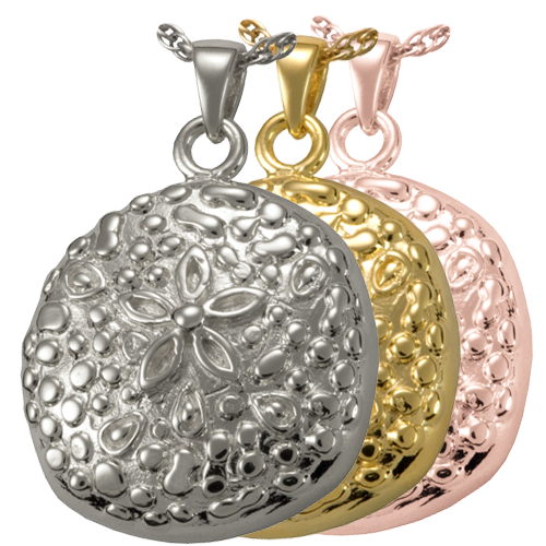 Sand Dollar Cremation Jewelry-Jewelry-New Memorials-Afterlife Essentials