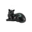 Cozy Cat Black Petite Cremation Urn