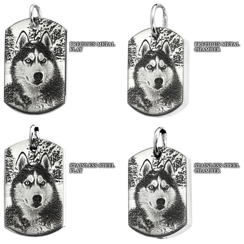 Pet Personalized Dog Tag Cremation Jewelry-Jewelry-New Memorials-Afterlife Essentials