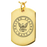 Military Emblem Dog Tag Pendant Cremation Jewelry-Jewelry-New Memorials-Afterlife Essentials