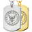 Military Emblem Dog Tag Pendant Cremation Jewelry-Jewelry-New Memorials-Afterlife Essentials