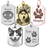Pet Personalized Dog Tag Cremation Jewelry-Jewelry-New Memorials-Afterlife Essentials