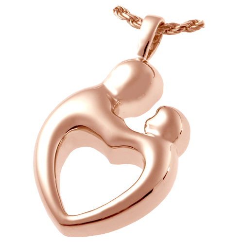 Parental Love Double Compartment Pendant Cremation Jewelry-Jewelry-New Memorials-Afterlife Essentials