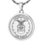 Round Military Pendant Cremation Jewelry-Jewelry-New Memorials-Afterlife Essentials