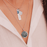 Pet Personalized Round Cremation Jewelry-Jewelry-New Memorials-Afterlife Essentials