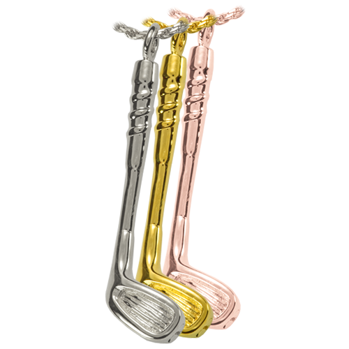 Sports Golf Club Cremation Jewelry-Jewelry-New Memorials-Afterlife Essentials