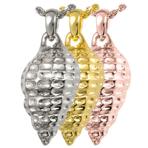 Sea Shell Pendant Cremation Jewelry-Jewelry-New Memorials-Afterlife Essentials