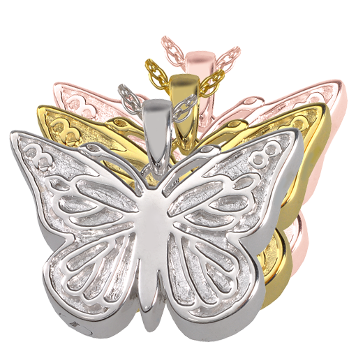Perfect Filigree Butterfly Cremation Jewelry-Jewelry-New Memorials-Afterlife Essentials