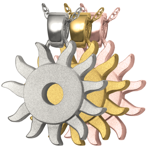 Sun Halo Cremation Jewelry-Jewelry-New Memorials-Afterlife Essentials