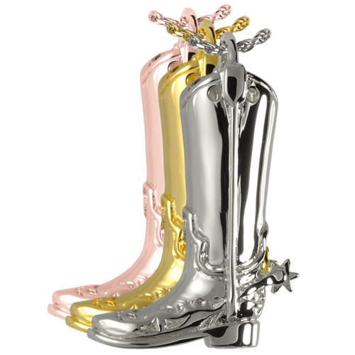 Cowboy Boot Cremation Jewelry-Jewelry-New Memorials-Afterlife Essentials