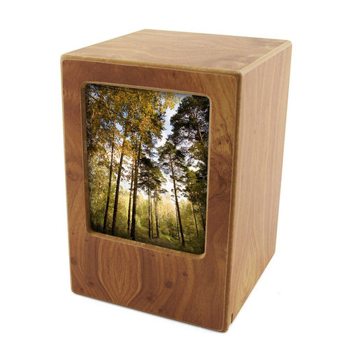 Natural Large/Adult Photo Cremation Urn-Cremation Urns-Terrybear-Afterlife Essentials