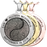 Round 2 Fingerprints Yin Yang Cremation Jewelry-Jewelry-New Memorials-Afterlife Essentials