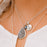 Petite Oval Engraved Fingerprint-Jewelry-New Memorials-Afterlife Essentials