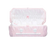 Octagon Cloth-Covered Wood Pet Casket - Pink-Pet Caskets-Titan Caskets-Afterlife Essentials
