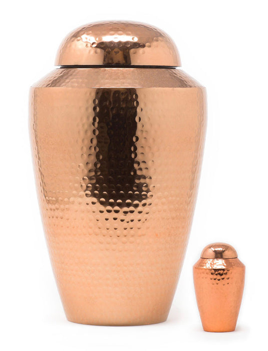 Hammered Copper, Large/Adult Cremation Urn-Cremation Urns-Urns of Distinction-Afterlife Essentials