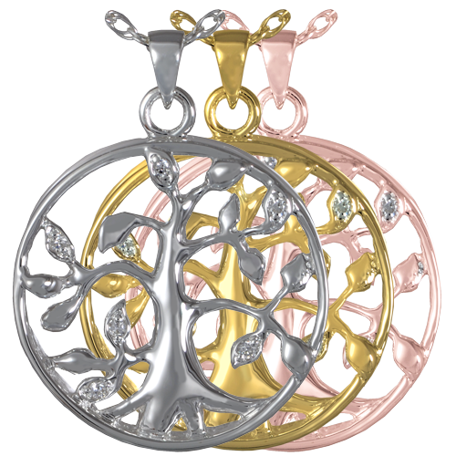 Tree Of Life Cremation Jewelry-Jewelry-New Memorials-Afterlife Essentials