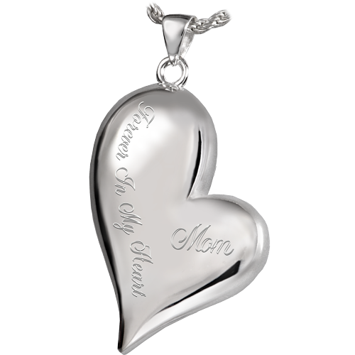 Teardrop Heart Cremation Jewelry-Jewelry-New Memorials-Afterlife Essentials