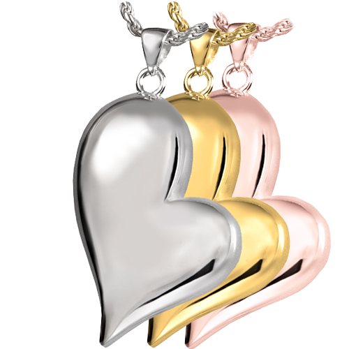Teardrop Heart Cremation Jewelry-Jewelry-New Memorials-Afterlife Essentials