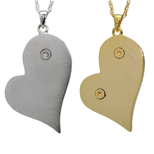 Teardrop Heart Cremation Jewelry-Jewelry-New Memorials-Afterlife Essentials