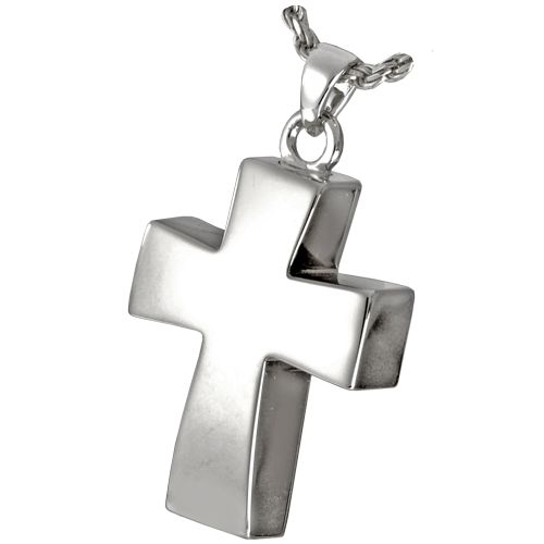 Vaulted Cross Cremation Jewelry-Jewelry-New Memorials-Afterlife Essentials