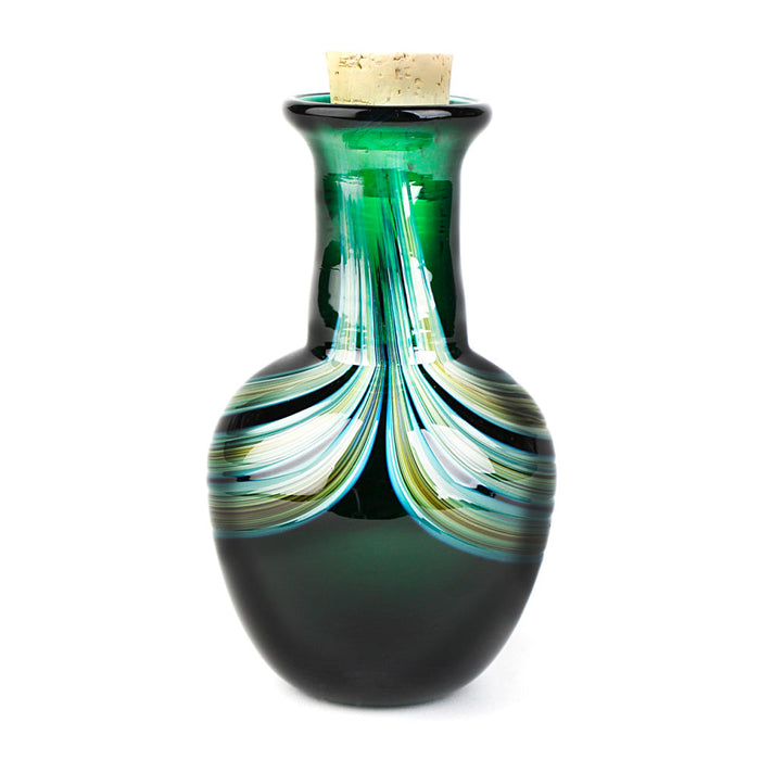 Living Glass Keepsake Cremation Urn-Cremation Urns-The Living Urn-Emerald Green-Afterlife Essentials