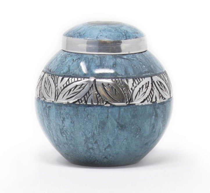 Blue Empire, Keepsake Cremation Urn-Cremation Urns-Urns of Distinction-Afterlife Essentials