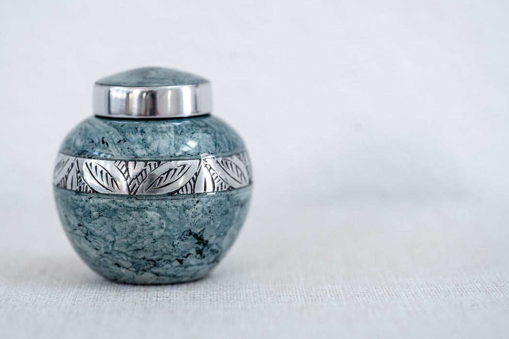 Blue Empire, Keepsake Cremation Urn-Cremation Urns-Urns of Distinction-Afterlife Essentials
