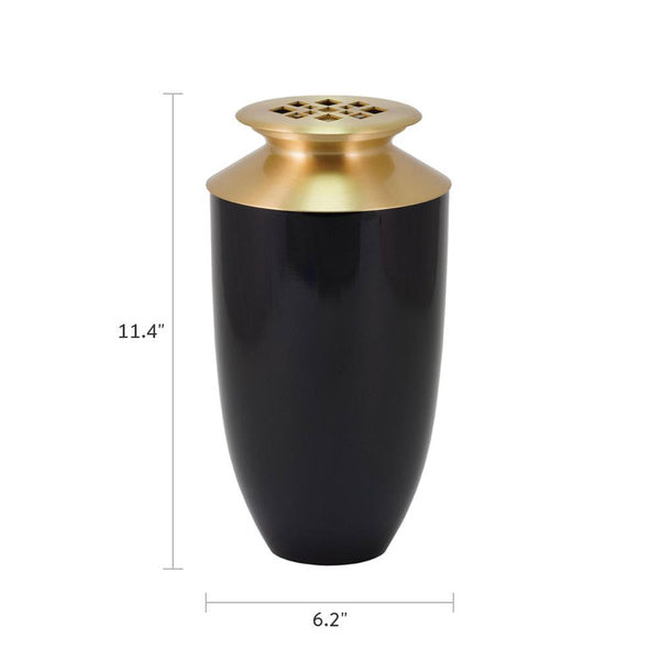 Cascade Scatter™ Monterey Diamond Onyx Full Size Cremation Urn-Cremation Urns-Terrybear-Afterlife Essentials