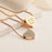 Fingerprint Heart Memorial Necklace Cremation Jewelry-Jewelry-Anavia-Afterlife Essentials