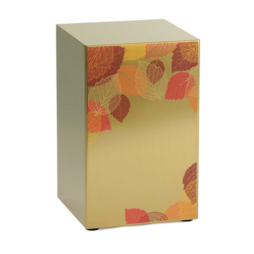 Life Canvas Foliage Bronze, Companion Cremation Urn Right Side-Cremation Urns-Terrybear-Afterlife Essentials