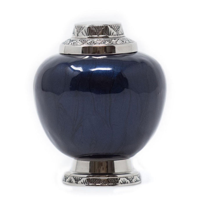 Royal Midnight Blue, Keepsake Cremation Urn-Cremation Urns-Urns of Distinction-Afterlife Essentials