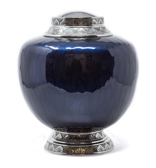 Royal Midnight Blue, Large/Adult Cremation Urn-Cremation Urns-Urns of Distinction-Afterlife Essentials