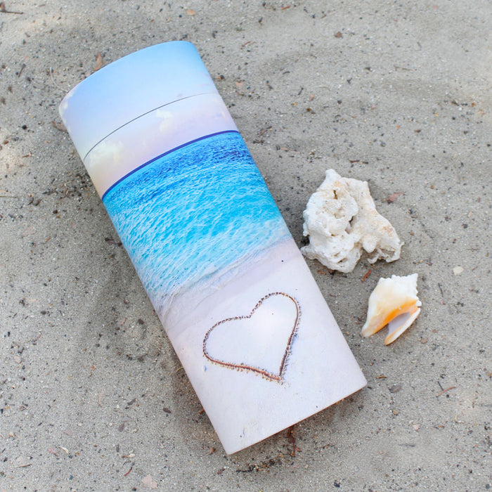 Beach Memories Scattering Cremation Urn-Cremation Urns-The Living Urn-Afterlife Essentials