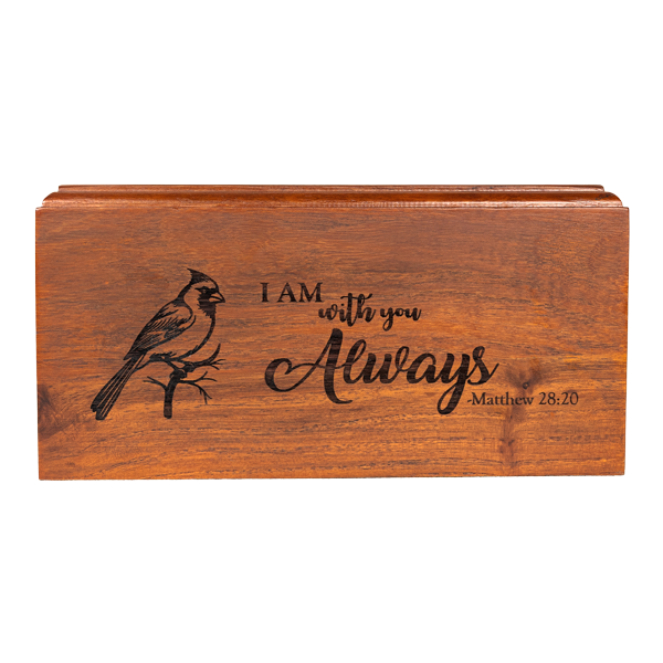 Basic Value Wood Cremation Urn - Small-Cremation Urns-New Memorials-Afterlife Essentials