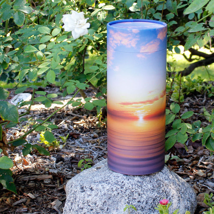 Peaceful Ocean Sunset Scattering Cremation Urn-Cremation Urns-The Living Urn-Afterlife Essentials