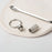 Polished Cylinder Memorial Key Chain-Jewelry-Anavia-Afterlife Essentials