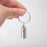 Polished Cylinder Memorial Key Chain-Jewelry-Anavia-Afterlife Essentials