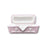 Faux Lambskin Cloth Covered Wood Pet Casket - Pink-Pet Caskets-Titan Caskets-Afterlife Essentials