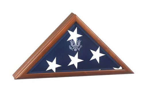 Solid Walnut Presidential Flag Case-Accessories-Infinity Urns-Afterlife Essentials