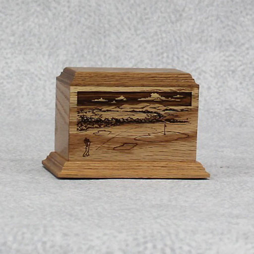 Oak To The Green: Cremation Urn 15 cu. in.-Cremation Urns-Infinity Urns-Afterlife Essentials