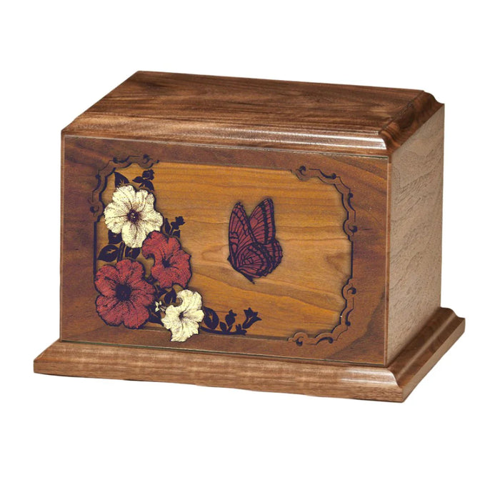 Hibiscus Butterfly Cremation Urn-Cremation Urns-Infinity Urns-Afterlife Essentials