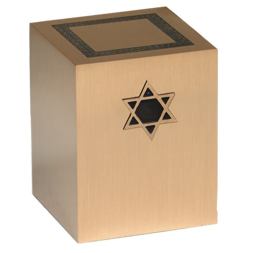 Sentinal: Star of David Cremation Urn 205 cu. in.-Cremation Urns-Infinity Urns-Afterlife Essentials