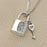 Lock and Key Pendant Cremation Jewelry-Jewelry-New Memorials-Afterlife Essentials