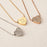 Fingerprint Heart Memorial Necklace Cremation Jewelry-Jewelry-Anavia-Afterlife Essentials