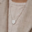 Peaceful Heart Pendant Cremation Jewelry-Jewelry-New Memorials-Afterlife Essentials