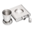 Personalized Flask + Collapsible Shot Glass-Accessories-New Memorials-Afterlife Essentials