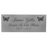 Engraved Memorial Plaque- Large Silver Finish Black Fill-Plaques-New Memorials-Afterlife Essentials