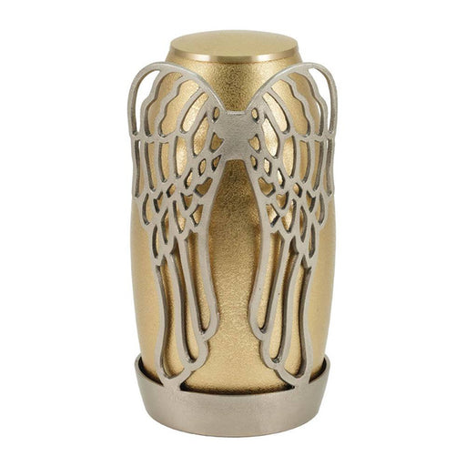 Arabella Wings Textured Bronze/Pewter, Full Size Cremation Urn-Cremation Urns-Terrybear-Afterlife Essentials